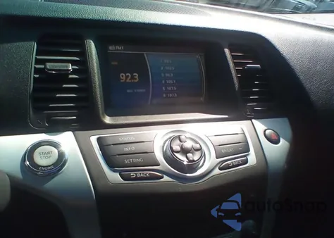 2009 Nissan Murano S z USA, uszkodzony, nr VIN JN8AZ18W29W129140